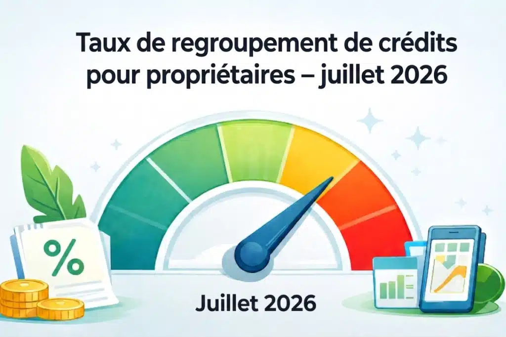 Taux de regroupement de crédits dans le Var en juillet 2026